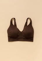 CurveFlex™ Seamless Form Bra Walnut Sports Bras Paragon Fitwear 