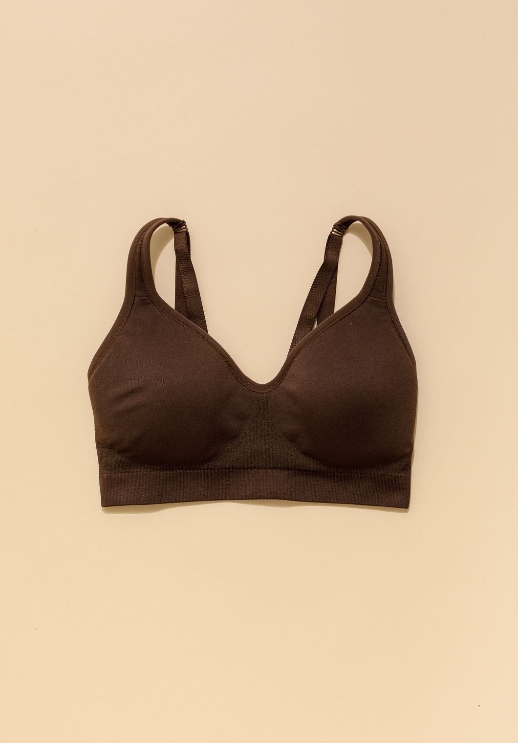 CurveFlex™ Seamless Form Bra Walnut Sports Bras Paragon Fitwear 