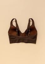 CurveFlex™ Seamless Form Bra Walnut Sports Bras Paragon Fitwear 