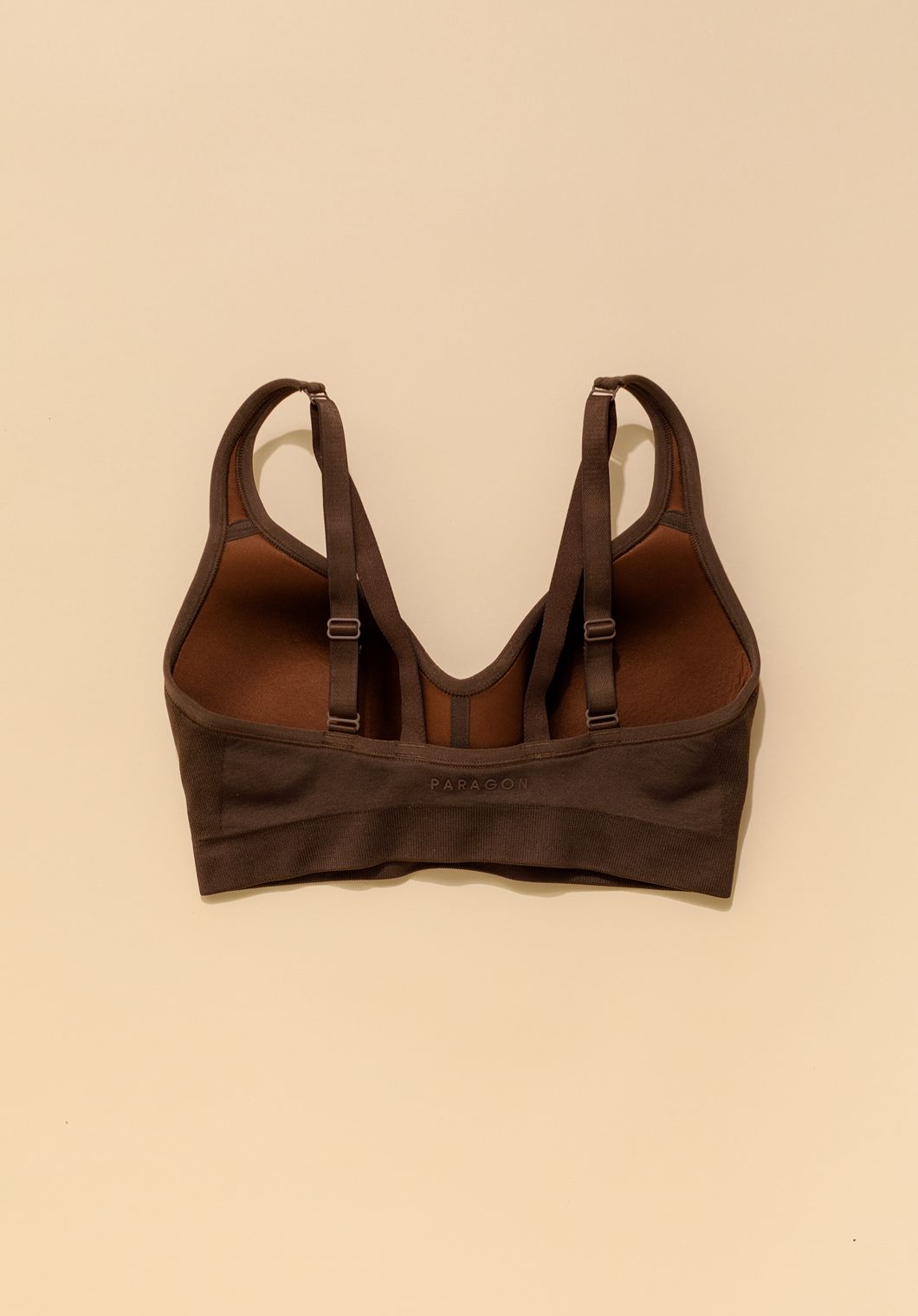 CurveFlex™ Seamless Form Bra Walnut Sports Bras Paragon Fitwear 