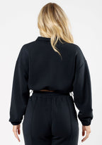 AirLux™ Half Zip Sweatshirt Black Tops/Tanks Paragon Fitwear 