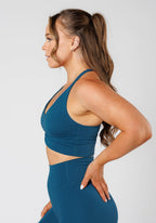 Reluna Ruched Bra Jewel Sports Bras Paragon Fitwear 