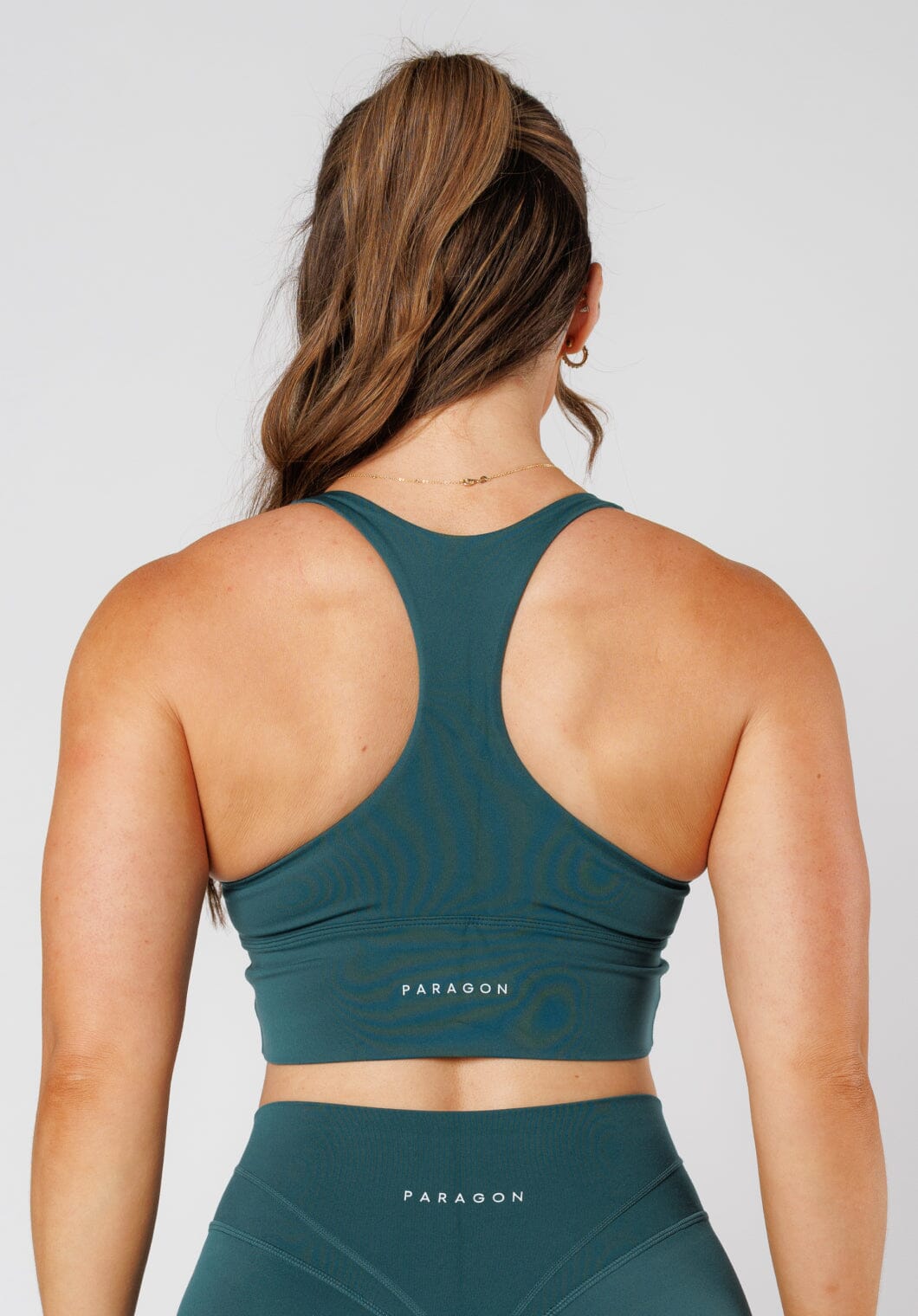 Reluna Ruched Bra Ivy Sports Bras Paragon Fitwear 