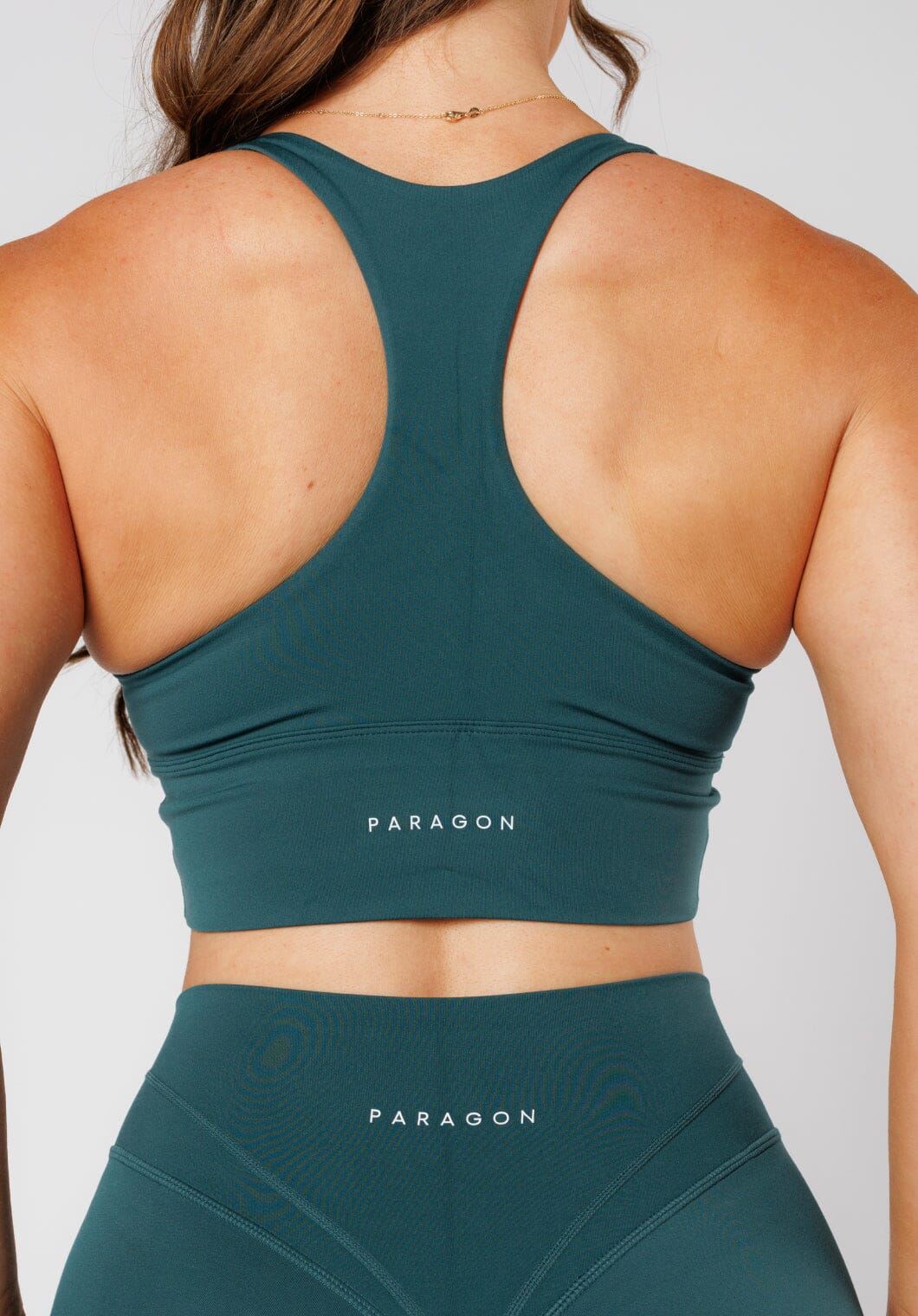 Reluna Ruched Bra Ivy Sports Bras Paragon Fitwear 
