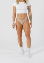 Cameltoe Coverage Thong Latte Underwear Paragon Fitwear 
