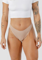 Cameltoe Coverage Thong Latte Underwear Paragon Fitwear 