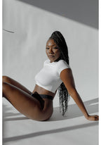 Cameltoe Coverage Thong Black Underwear Paragon Fitwear 