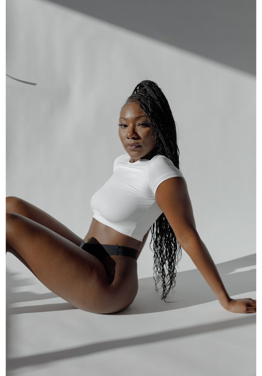 Cameltoe Coverage Thong Black Underwear Paragon Fitwear 