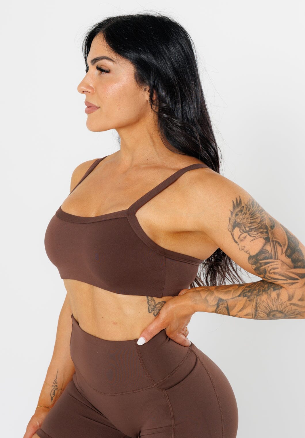 Reluna™ Multi-Fit Bra Walnut Sports Bras Paragon Fitwear 