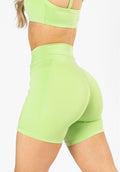 Reluna™ Empower Sculptseam® Pocket Short 6” Lime Shorts Paragon Fitwear 