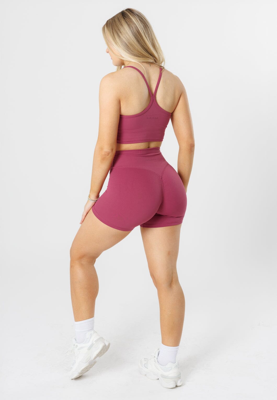 RecStretch Original Sculptseam® Plus Short 5” Raspberry Shorts Paragon Fitwear 