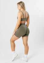 Reluna Empower Sculptseam® Plus Pocket Short 6” Everglades Shorts Paragon Fitwear 
