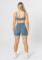 Reluna Empower Sculptseam® Plus Pocket Short 6” Slate Shorts Paragon Fitwear 