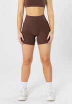 Reluna Empower Sculptseam® Plus Pocket Short 6” Walnut Shorts Paragon Fitwear 