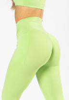 Reluna™ Empower Sculptseam® Pocket Legging Lime Leggings/Joggers Paragon Fitwear 