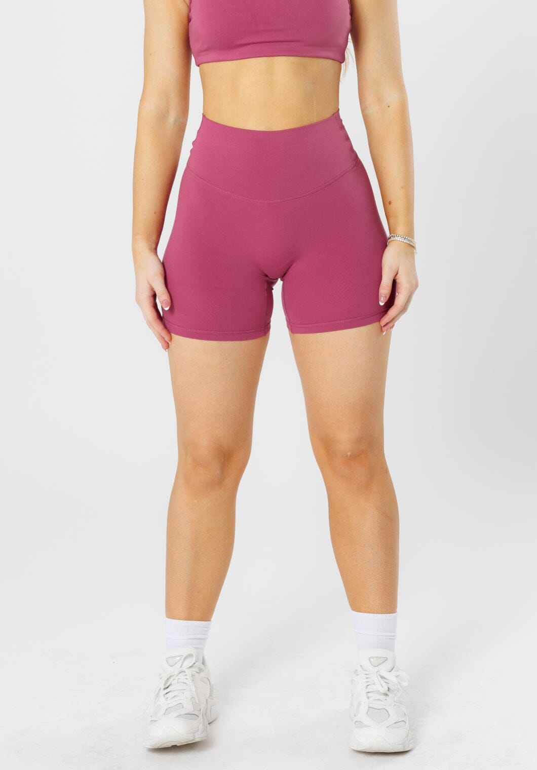 Reluna Original Sculptseam® Short Raspberry Shorts Paragon Fitwear 