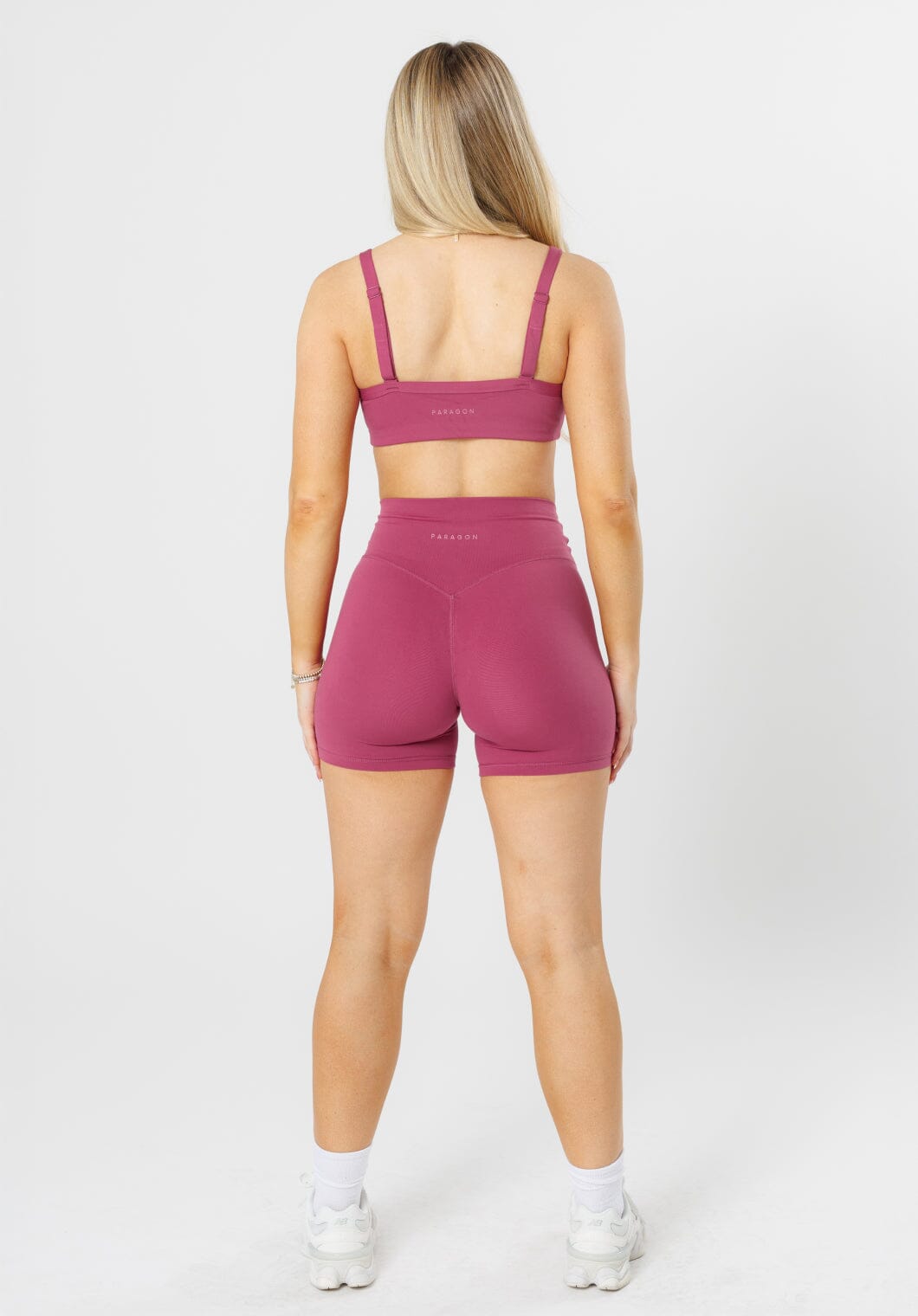 Reluna Original Sculptseam® Short Raspberry Shorts Paragon Fitwear 