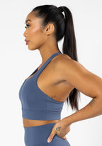FormLux™ Locked In Bra Vintage Indigo Sports Bras Paragon Fitwear 