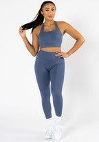 FormLux™ Locked In Bra Vintage Indigo Sports Bras Paragon Fitwear 