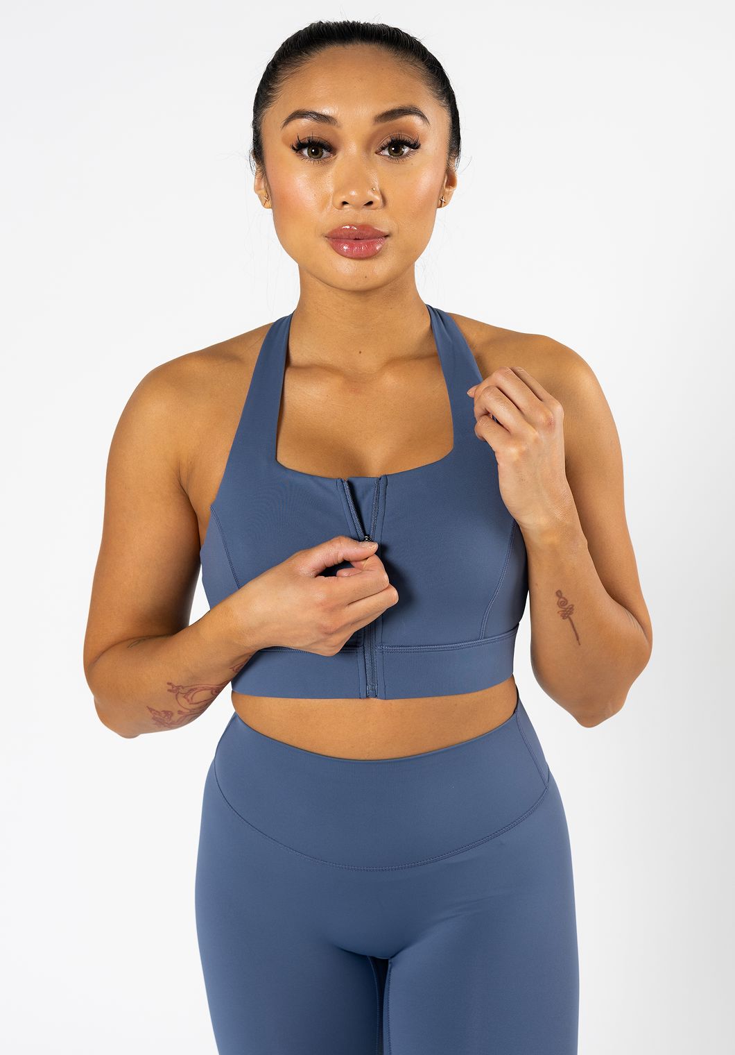 FormLux™ Locked In Bra Vintage Indigo Sports Bras Paragon Fitwear 