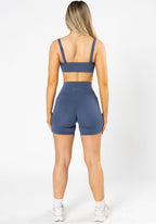 Reluna™ Empower Sculptseam® Pocket Short 6” Vintage Indigo Shorts Paragon Fitwear 
