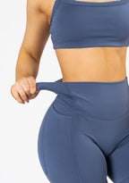 Reluna™ Empower Sculptseam® Pocket Short 6” Vintage Indigo Shorts Paragon Fitwear 