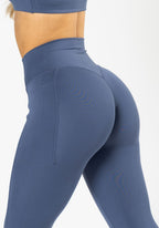 Reluna™ Empower Sculptseam® Pocket Legging Vintage Indigo Leggings/Joggers Paragon Fitwear 