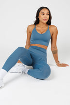 RecStretch Original Sculptseam® Legging Teal Leggings/Joggers Paragon Fitwear 