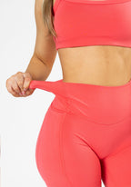 Reluna™ Empower Sculptseam® Pocket Short 6” Spicy Marg Shorts Paragon Fitwear 