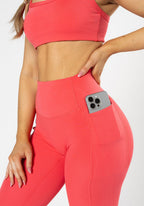Reluna™ Empower Sculptseam® Pocket Legging Spicy Marg Leggings/Joggers Paragon Fitwear 