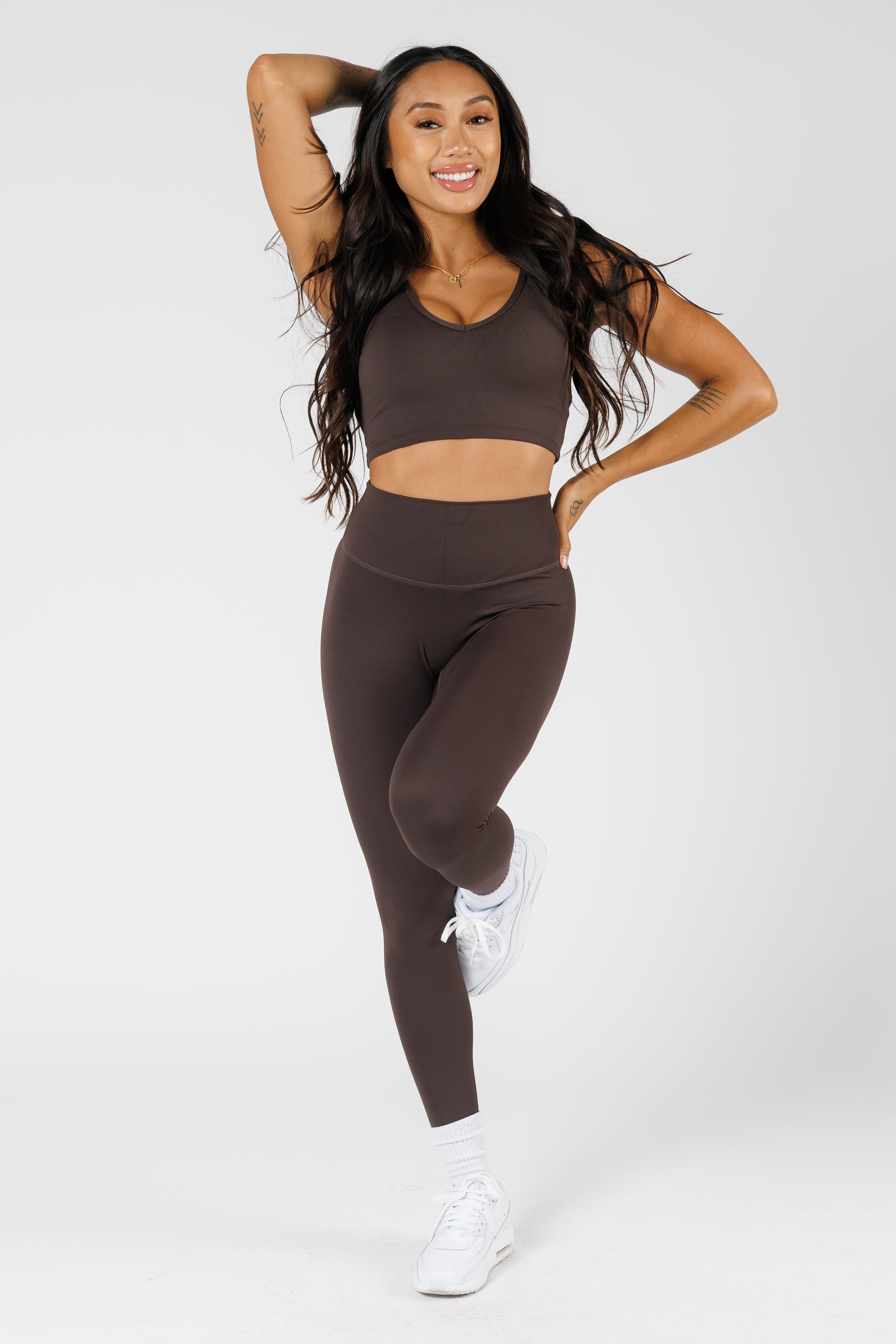 RecStretch™ Original Sculptseam® Legging Espresso - Paragon Fitwear