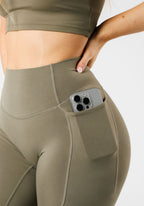 Reluna Original Sculptseam® Pocket Legging Everglades Leggings/Joggers Paragon Fitwear 
