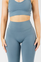 Reluna Original Sculptseam® Flare 31" Slate Leggings/Joggers Paragon Fitwear 