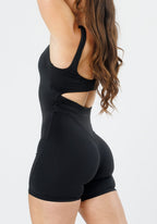Reluna™ Glide Sculptseam® Shortsuit Black Shortsuit Paragon Fitwear 