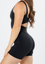 Reluna™ Glide Sculptseam® Shortsuit Black Shortsuit Paragon Fitwear 