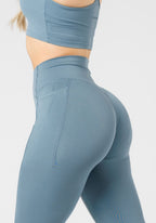 Reluna Original Sculptseam® Pocket Legging Slate Leggings/Joggers Paragon Fitwear 