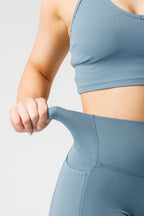 Reluna Original Sculptseam® Pocket Legging Slate Leggings/Joggers Paragon Fitwear 