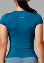 Reluna™ Full Length Short Sleeve Top Jewel Tops/Tanks Paragon Fitwear 