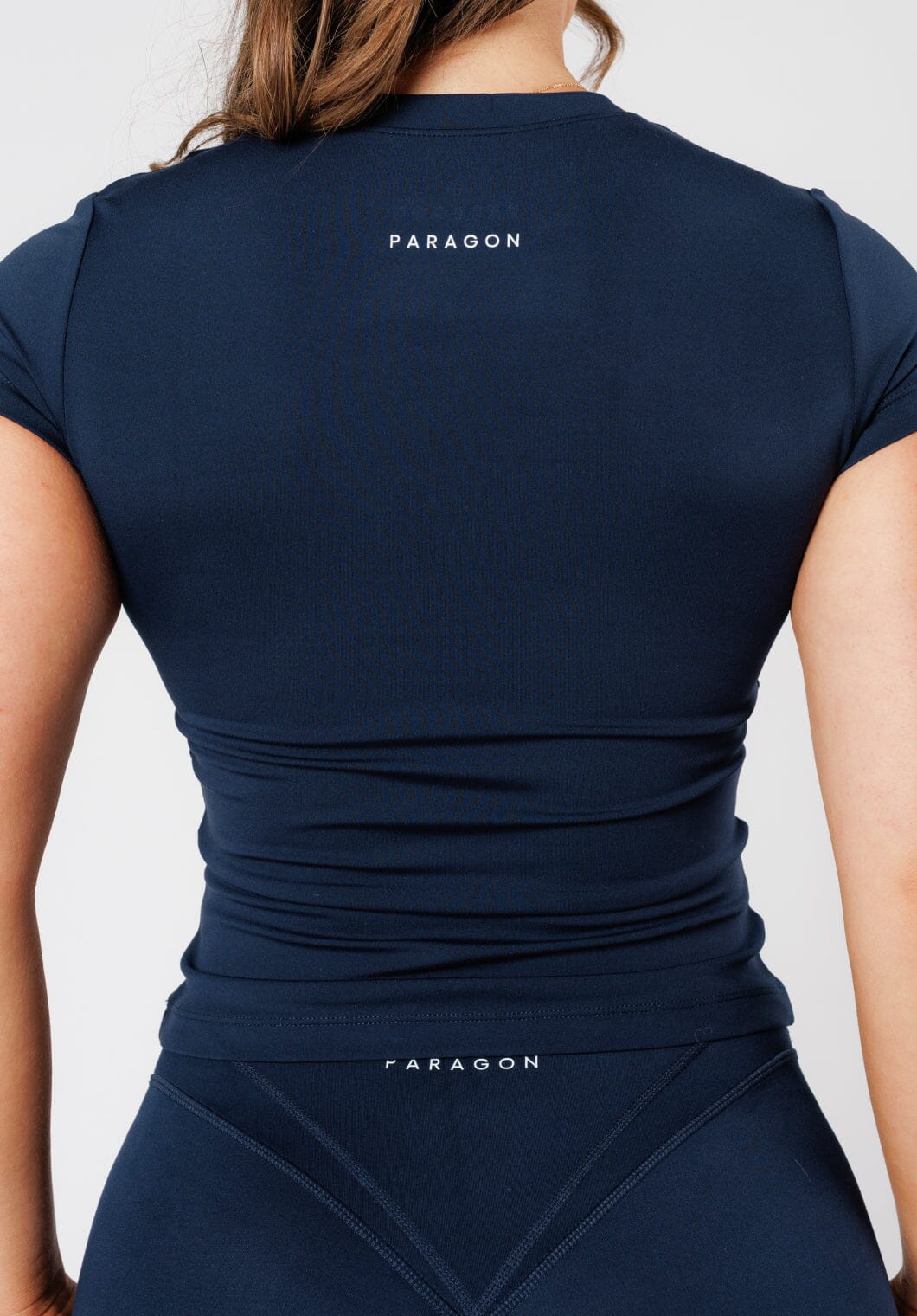 Reluna™ Full Length Short Sleeve Top Ink Tops/Tanks Paragon Fitwear 