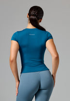 Reluna™ Full Length Short Sleeve Top Jewel Tops/Tanks Paragon Fitwear 