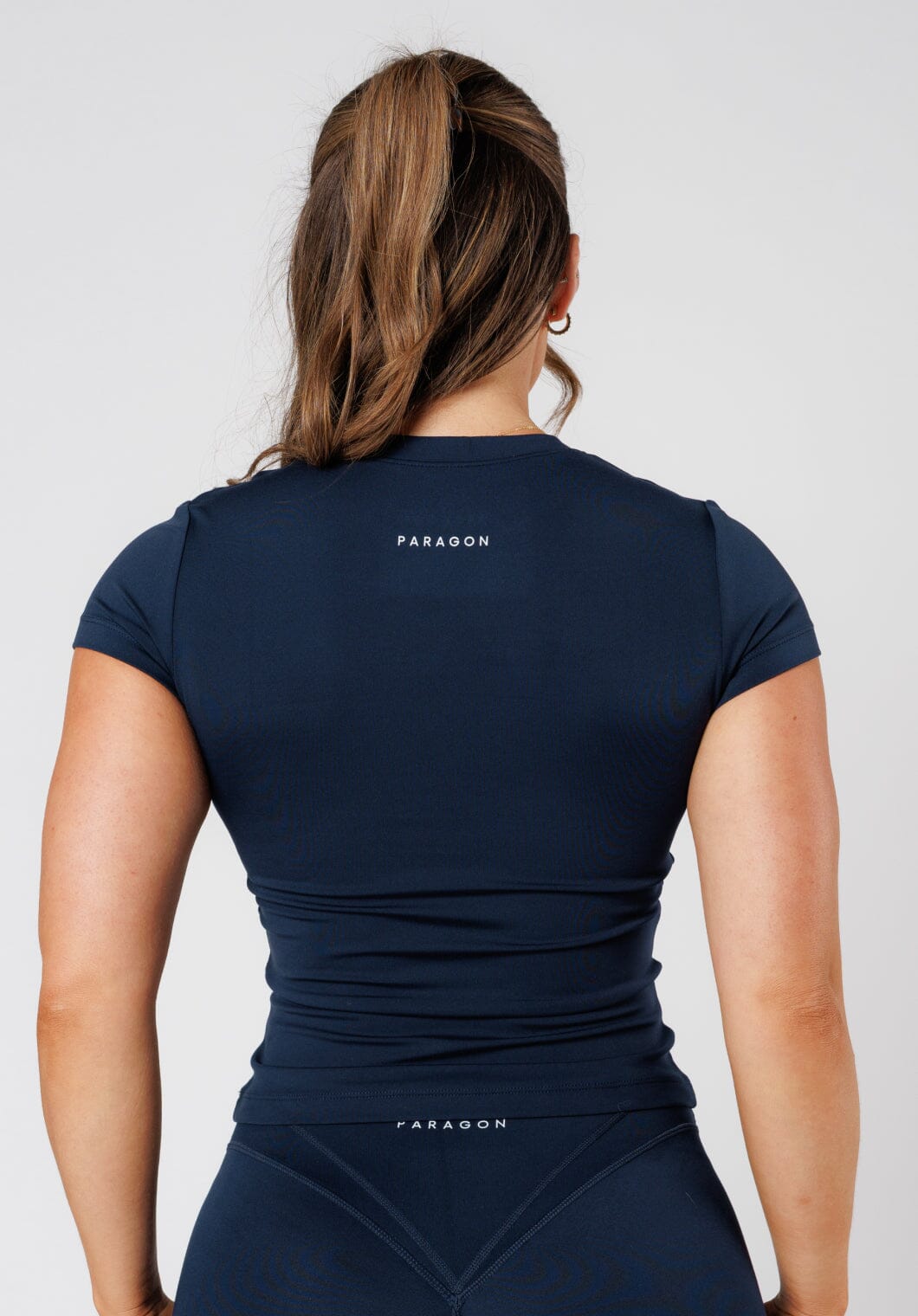 Reluna™ Full Length Short Sleeve Top Ink Tops/Tanks Paragon Fitwear 