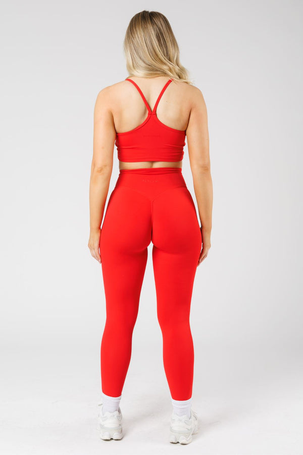 RecStretch Original High-Rise Sculptseam® Plus Legging Cherry