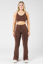 Reluna Original Sculptseam® Flare 31" Walnut Leggings/Joggers Paragon Fitwear 