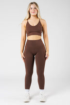 Reluna Original Sculptseam® Pocket Legging Walnut Leggings/Joggers Paragon Fitwear 