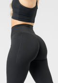 Reluna Empower Sculptseam® Pocket Legging Black Leggings/Joggers Paragon Fitwear 