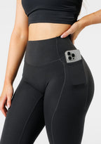 Reluna Empower Sculptseam® Pocket Legging Black Leggings/Joggers Paragon Fitwear 