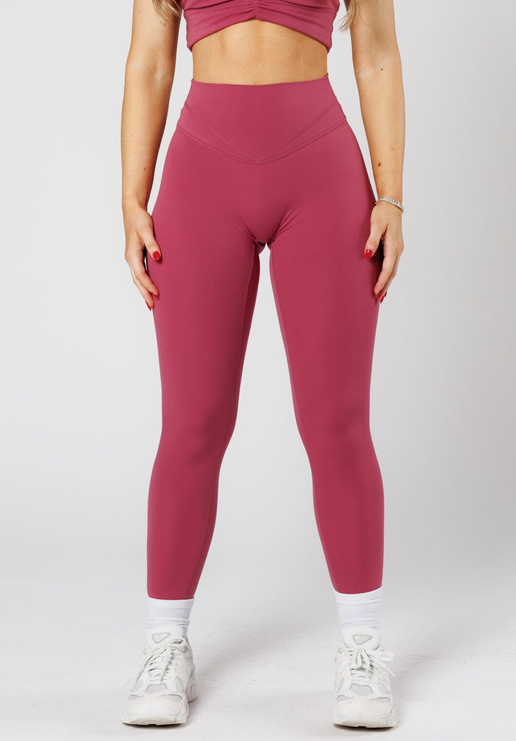 Reluna™ Icon Sculptseam® Plus Legging Raspberry Leggings/Joggers Paragon Fitwear 