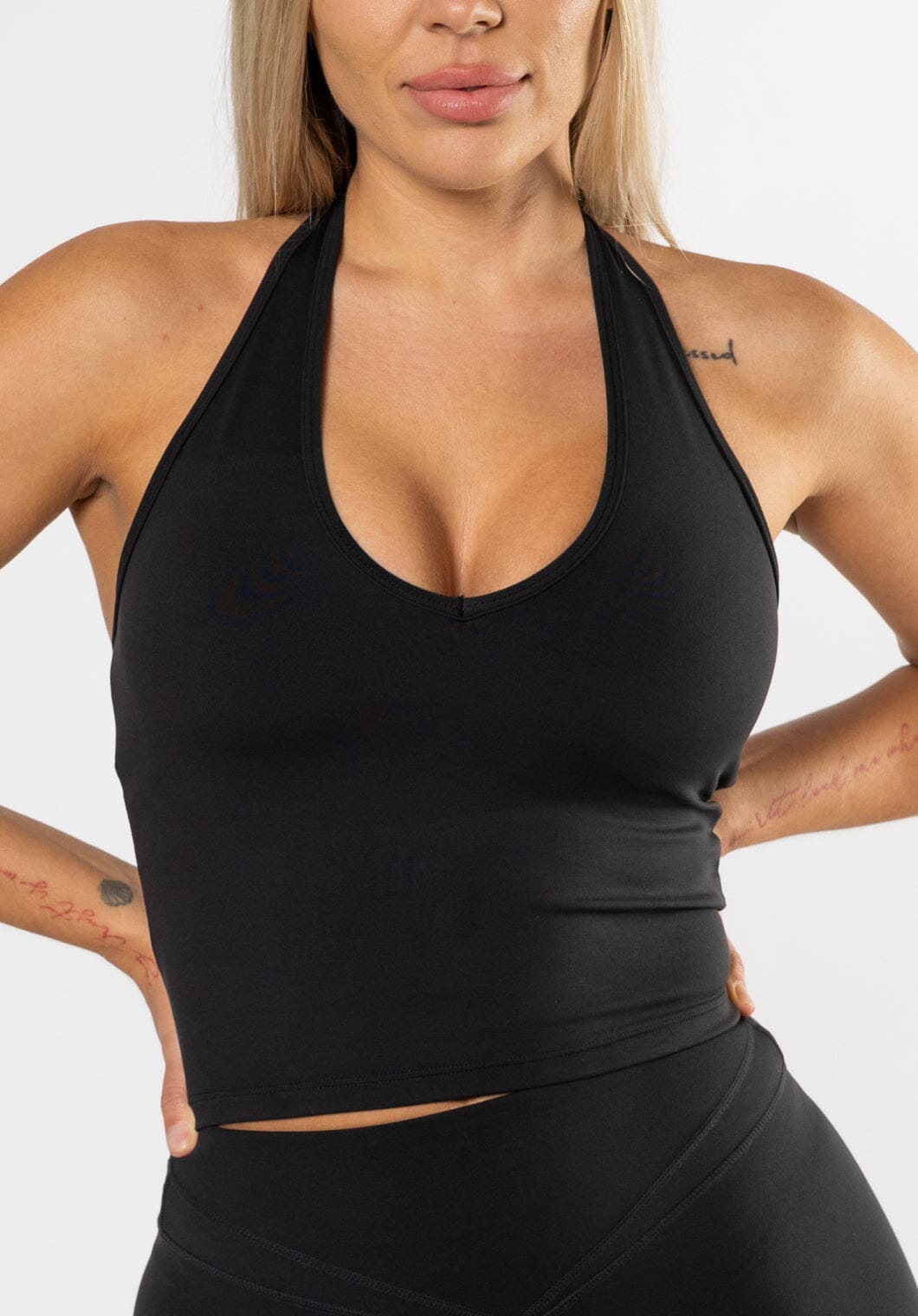 Reluna™ Max Out Brami Black Sports Bras Paragon Fitwear 