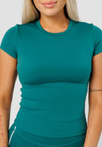 Reluna™ Full Length Short Sleeve Top Riviera Tops/Tanks Paragon Fitwear 