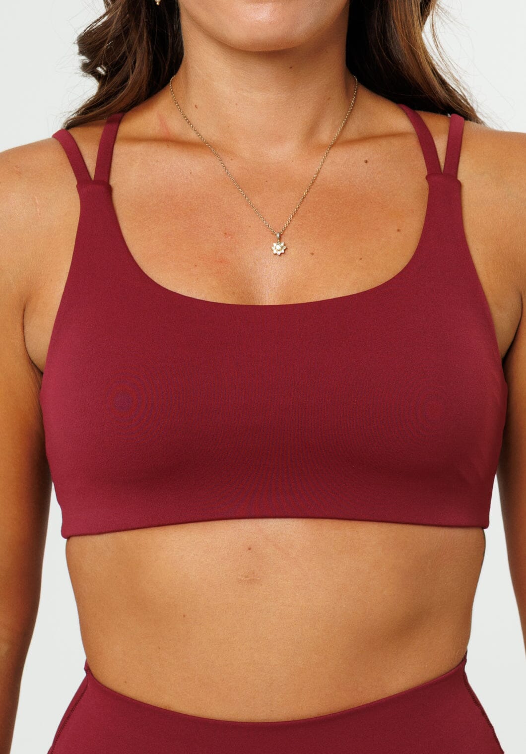 RecStretch Radiate Bra Red Velvet Sports Bras Paragon Fitwear 